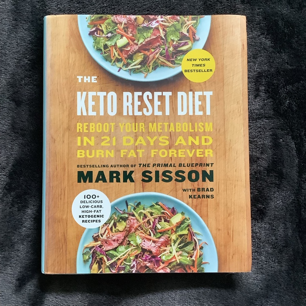 The Keto Reset Diet Book by Mark Sisson